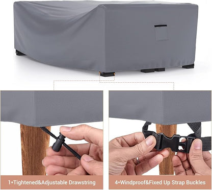 Mrrihand Heavy Duty Patio Furniture Covers, Outdoor Furniture Covers Waterproof - Image 4