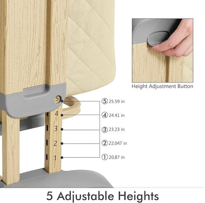 TotRun Bassinet Bedside Sleeper, Rocking Bassinets - Image 5