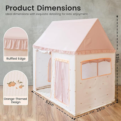 Tiny Land Kids Tent with Mat, Kids Play Tent - Image 6