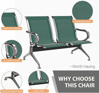 Kinfant 2-Seat Waiting Room Chair - Image 4