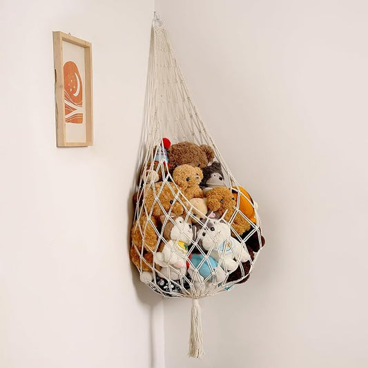 Amdermi Stuffed Animal Storage Organizers Toy Hammock Corner Hanging Net Stuffy by Amdermi