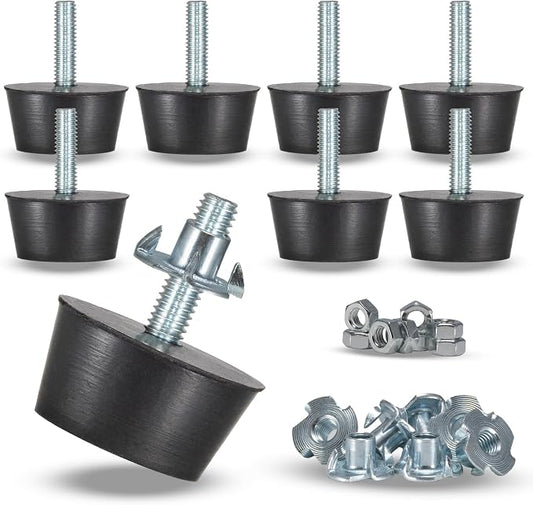 NEWBYTEK M6 Thread Furniture Feet Levelers, Floor Protection Feet Glides by DIYfurniturerepairtools