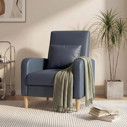 COLAMY Mid-Century Modern Upholstered Accent Chair - Image 12