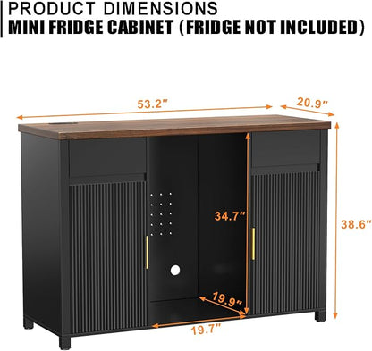 GDLF Large Coffee Bar Cabinet - Image 2