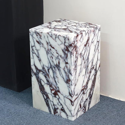Luxury Marble Side Table, Square End Table - Image 4