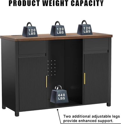 GDLF Large Coffee Bar Cabinet - Image 8