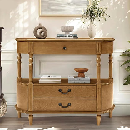 Retro Curved Console Table by HMFULE