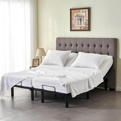 Kingnex Split Queen Sheets for Adjustable Bed Soft 1800 Microfiber 5 Pieces - Image 3