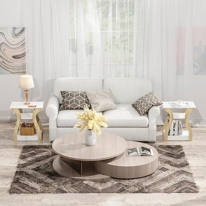 FROMJBEST End Table Set of 2 - Image 7