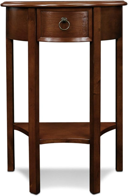 Seneca Solid Wood Demilune Console Table - Image 4
