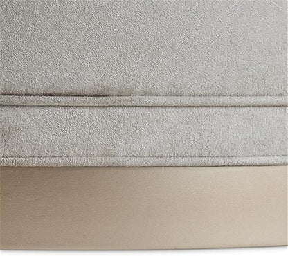 MICHAEL AMINI Malibu Crest Faux-Suede Cocktail Ottoman - Image 5