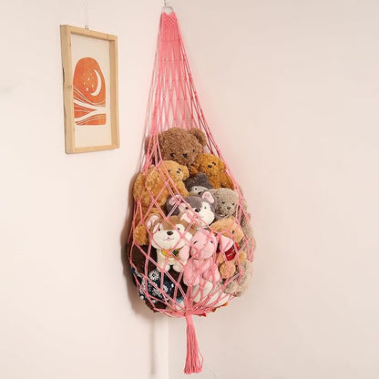 Amdermi Stuffed Animal Net or Hammock Corner Hanging Net by Amdermi