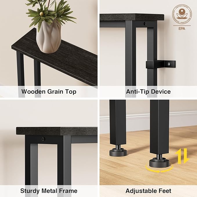 Keelian 78" Narrow Console Sofa Table - Image 5