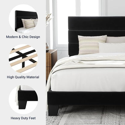 Allewie Full Size Platform Bed Frame - Image 6