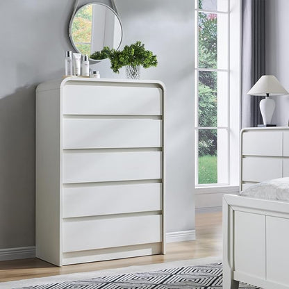 Aitjunz Modern 5 Drawers Dresser - Image 3