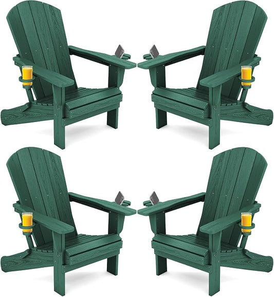 SERWALL Adirondack Chair with Cup Holders by SERWALL