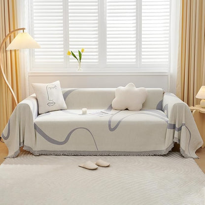 VClife Sofa Cover Washable Soft Plush Couch Cover by VCLIFE