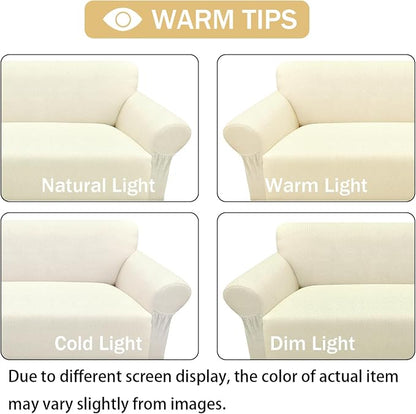 Armchair Slipcover with 1 Pillow Cover - Image 6