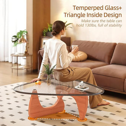 Coffee Table for Living Room Mid Century Modern Center Small Table - Image 4