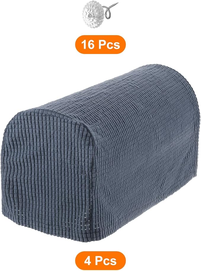uxcell Stretch Armrest Covers Armchair Anti-Slip - Image 3