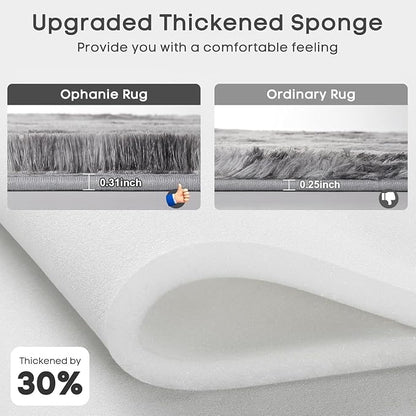 Ophanie Tie-Dyed Grey&White 8x10 Area Rugs - Image 5