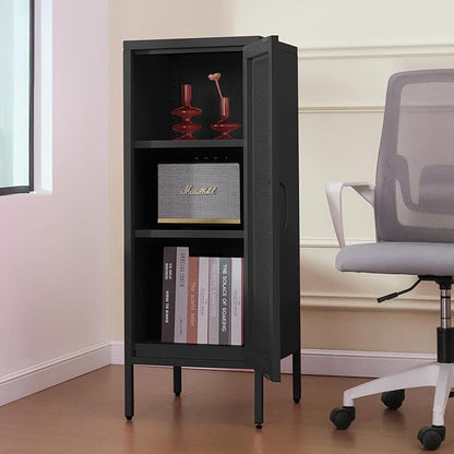 Slim Metal Storage Cabinet - Image 2