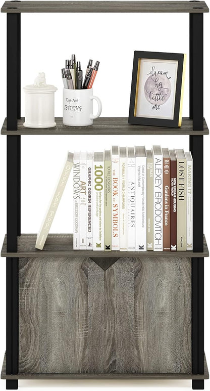 Furinno Brahms 4-Tier Multipurpose Bookcase/Bookshelf/Display Shelf/Display Rack - Image 4