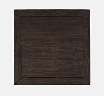 Jofran Madison County Harris End Table, Barnwood Brown - Image 10