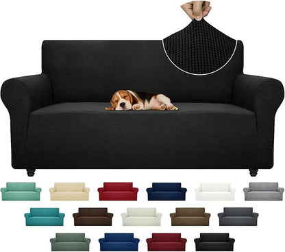 ZNSAYOTX Super Stretch Couch Cover Universal Sofa Covers by ZNSAYOTX
