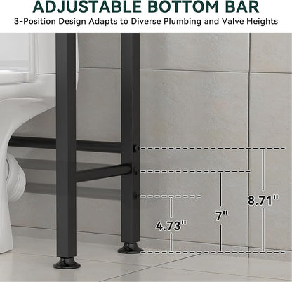 GloTika 4-Tier Over The Toilet Storage - Image 4