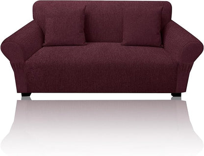 Loveseat Slipcover with 2 Pillow Cover by Jcones