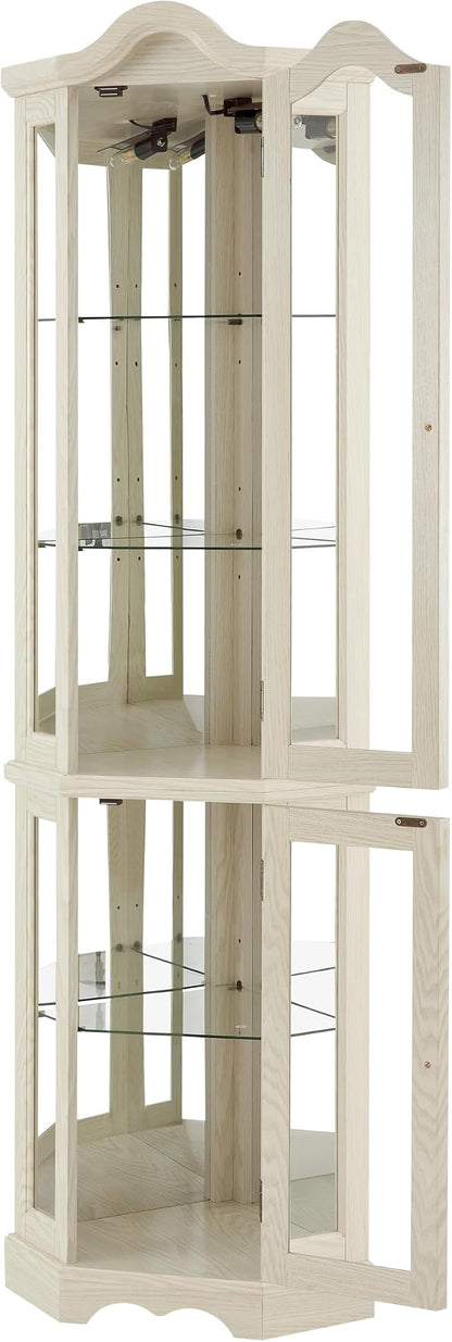 Glass Corner Display Cabinet - Image 9