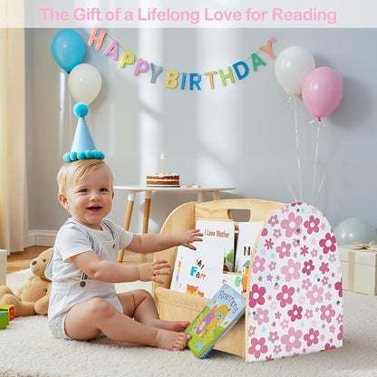 Toddler Bookshelf Double-Sided - Image 7