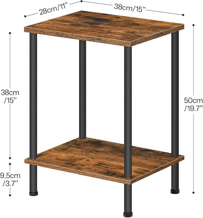 HOOBRO End Table, Small Side Table, Nightstand - Image 3