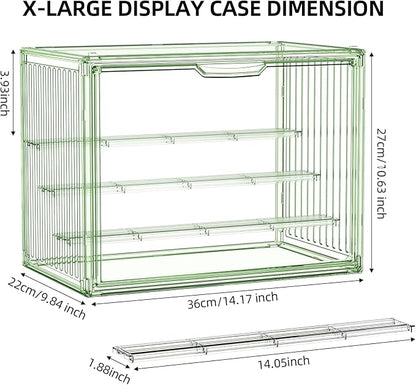 Clear Green Acrylic Figure Display Case - Image 6