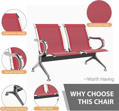 Kinfant 2-Seat Waiting Room Chair - Image 4