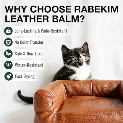 Medium Brown Leather Repair Kit, Leather Recoloring Balm – Restore & Repair - Image 6