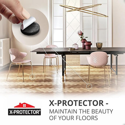 Felt Furniture Pads 235 PCS X-Protector! Huge Quantity of Black Furniture Pads - Image 6