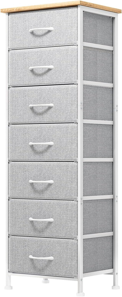 Fixwal Tall Dresser for Bedroom, Storage Dresser Organizer by Fixwal