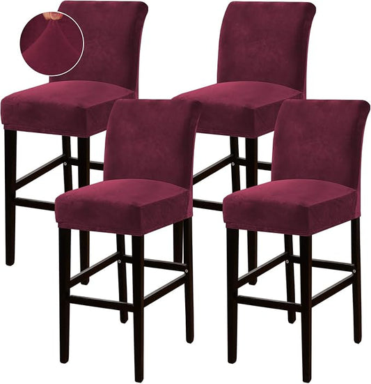 Turquoize Bar Stool Covers 4 Pack Bar Stool Covers by Turquoize