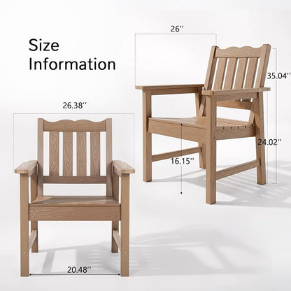 Stoog Patio Chair, All-Weather Outdoor Chairs - Image 3