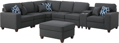 Ball & Cast 127" L-Shaped Sectional Couch - Image 2