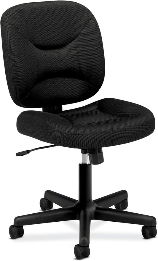 HON ValuTask Ergonomic Armless Office Chair by HON
