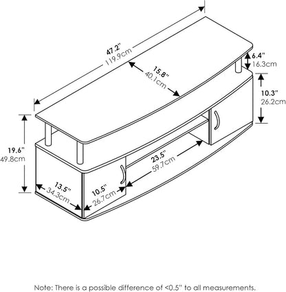 Furinno JAYA Large Entertainment Stand - Image 9