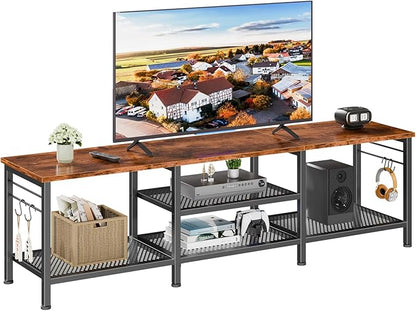 Furologee TV Stand for TVs up to 70 Inch, 63 Inch Entertainment Center by Furologee