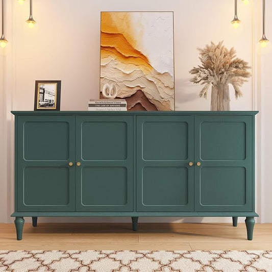 ARTPOWER 58'' Mid-Century Modern Buffet Storage Cabinet by PowerofArtBetterforLife