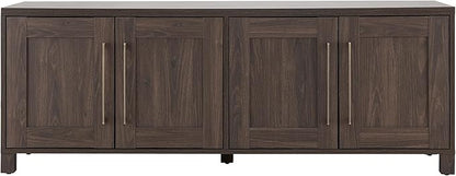 Henn&Hart Rectangular TV Stand for TV's up to 80" in Alder Brown, TV Stands for - Image 3