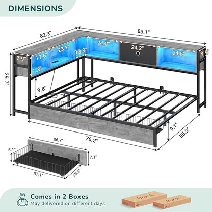 Hasuit Full Corner Bed Frame - Image 3