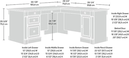 Sauder Palladia L Shaped Desk - Image 3