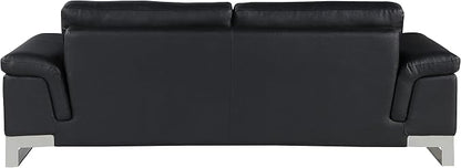 Blackjack Furniture Weston Collection Genuine Italian Leather Living Room Sofa - Image 7